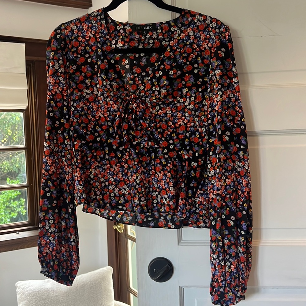 Floral Long Sleeve Blouse
